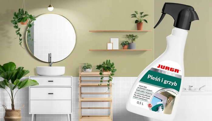 CLEAN PLEŚŃ I GRZYB płyn do usuwania pleśni i grzybów 0,5 l JURGA