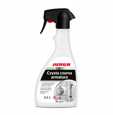 CLEAN CZARNA ARMATURA łazienka, kuchnia, bateria, zlew 0,5l JURGA