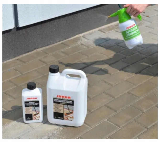 Płyn do mycia KOSTKI BRUKOWEJ CLEANER HD 1L+0,6 ml impregnat GRATIS JURGA - 2 szt.