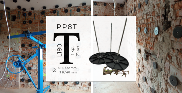 PROFIL PUNKTOWY PP8T (ŚCIANA/SUFIT)