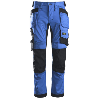 Spodnie robocze Snickers Stretch 6241 Allround kolor niebiesko/czarny