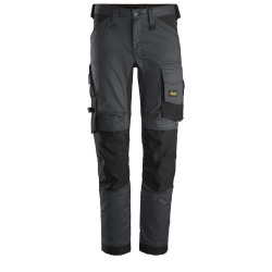Spodnie robocze Snickers Stretch Allround 6341 Szaro-czarne