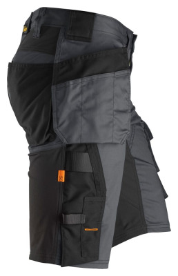 6141 Krótkie spodenkie Snickers Stretch model AllroundWork w kolorze szarym
