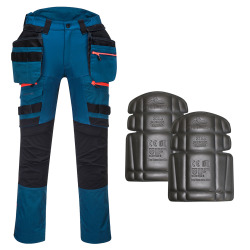 Spodnie robocze stretch Portwest model DX440, kolor niebieski