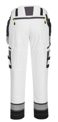 Spodnie robocze stretch Portwest model DX440, kolor biały