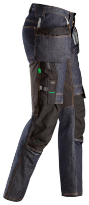 Spodnie robocze Snickers Denim 6955  z workami kieszeniowymi