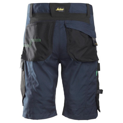 6914 Krótkie spodnie Snickers model FlexiWork+ kolor NAVY