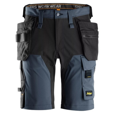 6175 Krótkie spodenki Snickers Stretch model AllroundWork w kolorze granatowym