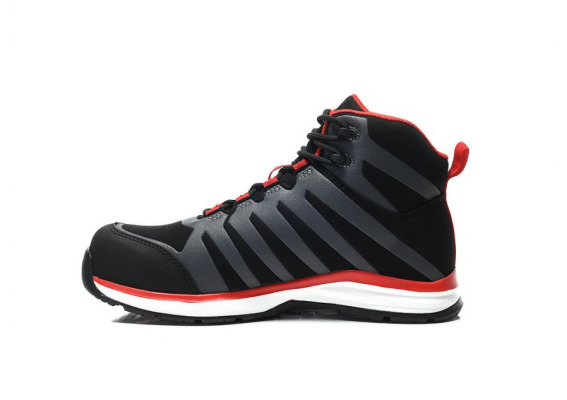 16021 Buty robocze marki JORI model jo_RAPID black-red Mid ESD S3