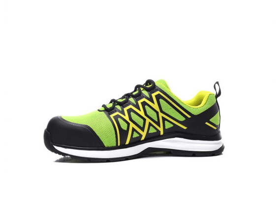 12091 Buty robocze marki JORI model SWIFT green-yellow Low ESD S1P