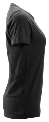 2516 T-shirt damski w kolorze czarnym