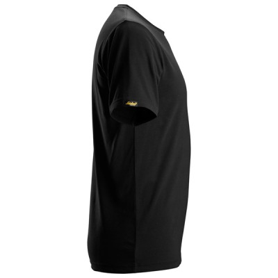 2529 T-shirt elastyczny - zestaw 2 szt. Snickers k.czarny