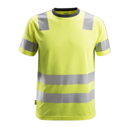 2530 T-shirt Odblaskowy AllroundWork, EN 20471/2 żółty