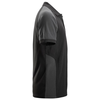 2750 Koszulka Polo marki Snickers 2-kolorowa Czarno-Szara