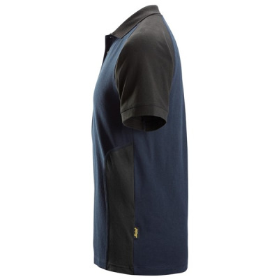 2750 Koszulka Polo marki Snickers 2-kolorowa Granatowo-czarna