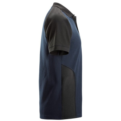 2750 Koszulka Polo marki Snickers 2-kolorowa Granatowo-czarna