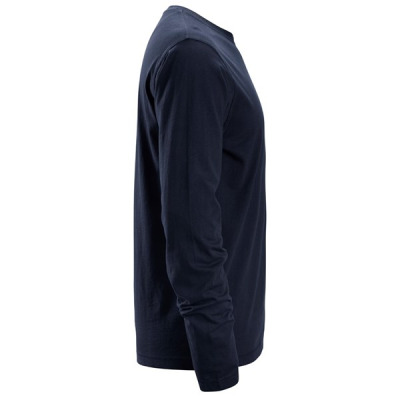 T-shirt z długimi rękawami 2496 Snickers Granatowy