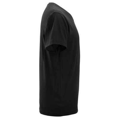 2512 T-shirt Snickers z dekoltem w serek Czarny