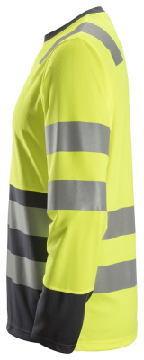 T-shirt Odblaskowy AllroundWork 2433 Snickers żółto-czarny