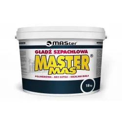 Gładź szpachlowa MASTER MAS 18kg