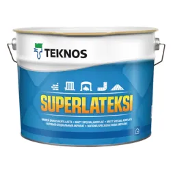 Matowa farba lateksowa akrylowa, SUPERLATEKSI Teknos