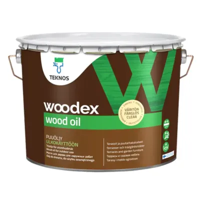 Rozpuszczalnikowy olej do drewna na zewnątrz, WOODEX WOOD OIL Teknos