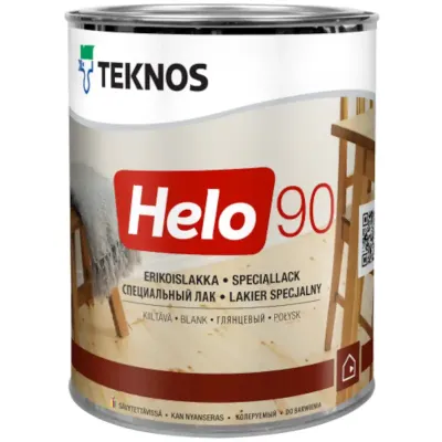 Szybkoschnący lakier uretanowo-alkidowy wysoki połysk, HELO 90 Teknos
