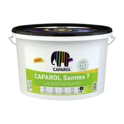 Farba lateksowa do wnętrz odporna na zabrudzenia, Caparol Samtex 7 10l Teknos
