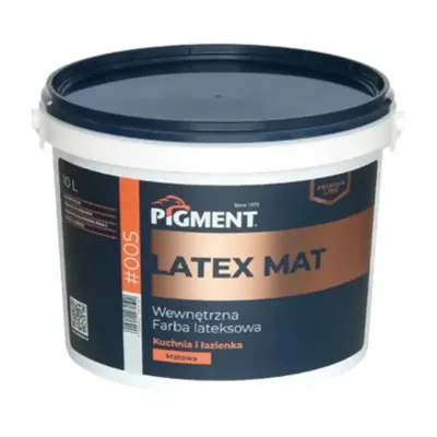 LATEX MAT – Farba lateksowa Kuchnia Łazienki Pigment