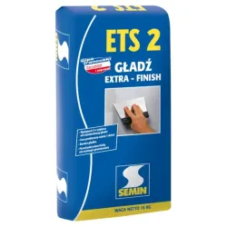 Gładź polimerowa Extra Finisz ETS 2 – 15 kg Semin