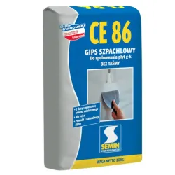 Gips szpachlowy CE 86 – 20 kg Semin