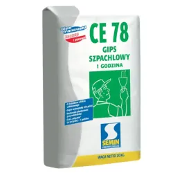 Gips szpachlowy CE 78 do GKB – 20 kg Semin