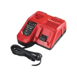 Szybka ładowarka M12, M14, M18, 12 - 18 V, 2.0, 3.0, 4.0, 5.0, 5.5, 6.0, 8.0, 9.0 &amp; 12.0 Ah, Milwaukee, M12-18 FC