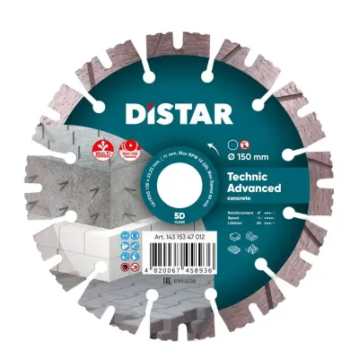 Tarcza DISTAR Technic Advanced  150x2,3/1,5x11x22,23-12