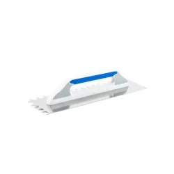 Paca nierdzewna 130x480mm ząb półokragły, uchwyt trzyskł. G-21