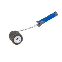 Wałek do gładzi 80mm SZARY z uchwytem