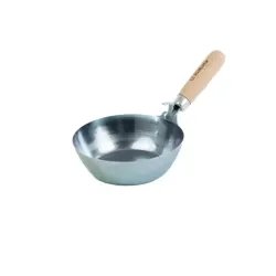 Czerpak metalowy 170 ocynkowany, uchwyt bukowy