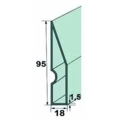 LTT Łata Tynkarska Trapezowa 250 cm Słowik