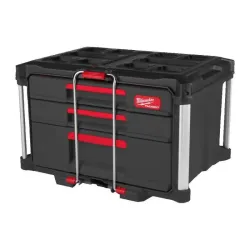 MILWAUKEE skrzynia PACKOUT z szufladami 2 + 1
