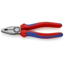 Szczypce uniwersalne (kombinerki), rękojeści dwukomponentowe Knipex