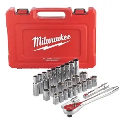 MILWAUKEE ZESTAW NASADEK Z GRZECHOTKĄ 1/2