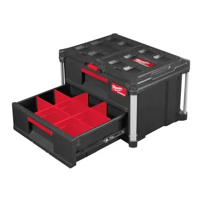 MILWAUKEE SKRZYNIA PACKOUT Z 2 SZUFLADAMI