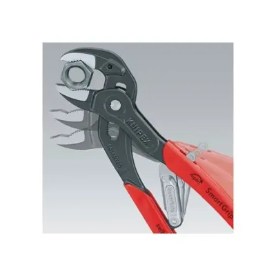Szczypce samonastawne "SmartGrip" do rur, rękojeści PCW Knipex 85 01 250