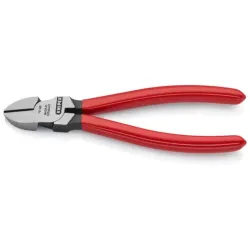 Szczypce tnące boczne (obcinaczki), rękojeści PCW Knipex 180