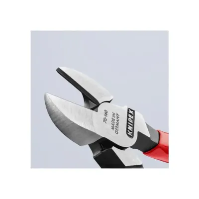Szczypce tnące boczne (obcinaczki), rękojeści PCW Knipex 180