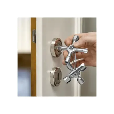 Klucz uniwersalny 10-funkcyjny do szaf sterujących Knipex "TwinKey" 00 11 01