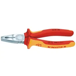 Szczypce uniwersalne (kombinerki), izolowane rękojeści dwukomponentowe Knipex