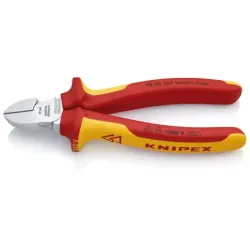 Szczypce tnące boczne (obcinaczki), izolowane Knipex 70 06
