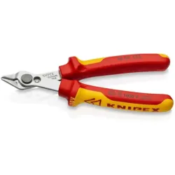 Szczypce tnące boczne dla elektroników "Super-Knips", rękojeści izolowane Knipex 78 06