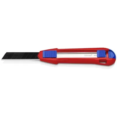 Nóż z chowanym ostrzem łamanym Knipex CutiX 90 10 165 BK